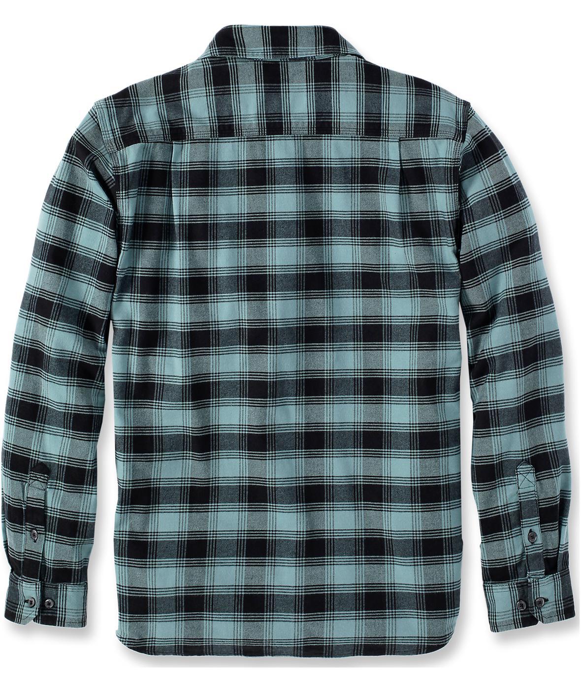 Carhartt  Midweight flannelskjorte, Sea Pine, large image number 2