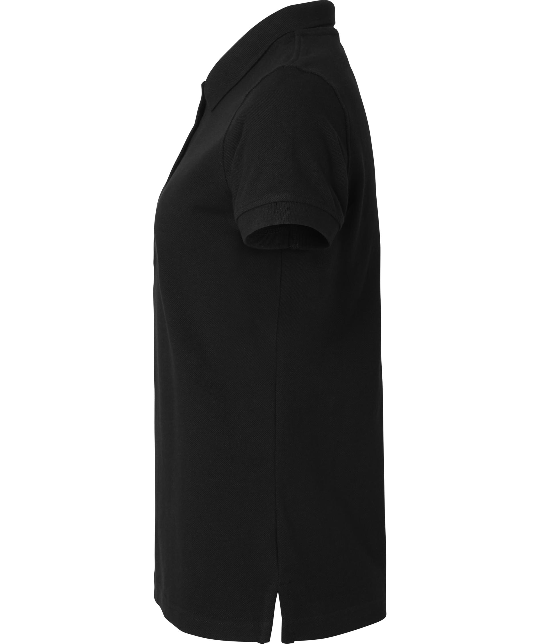 Top Swede dame polo T-shirt 187, Sort, large image number 3