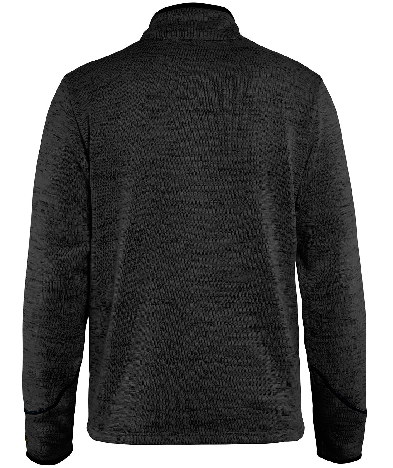Bl&aring;kl&auml;der knitted sweatshirt half zip, Antracit Grey/White, large image number 3