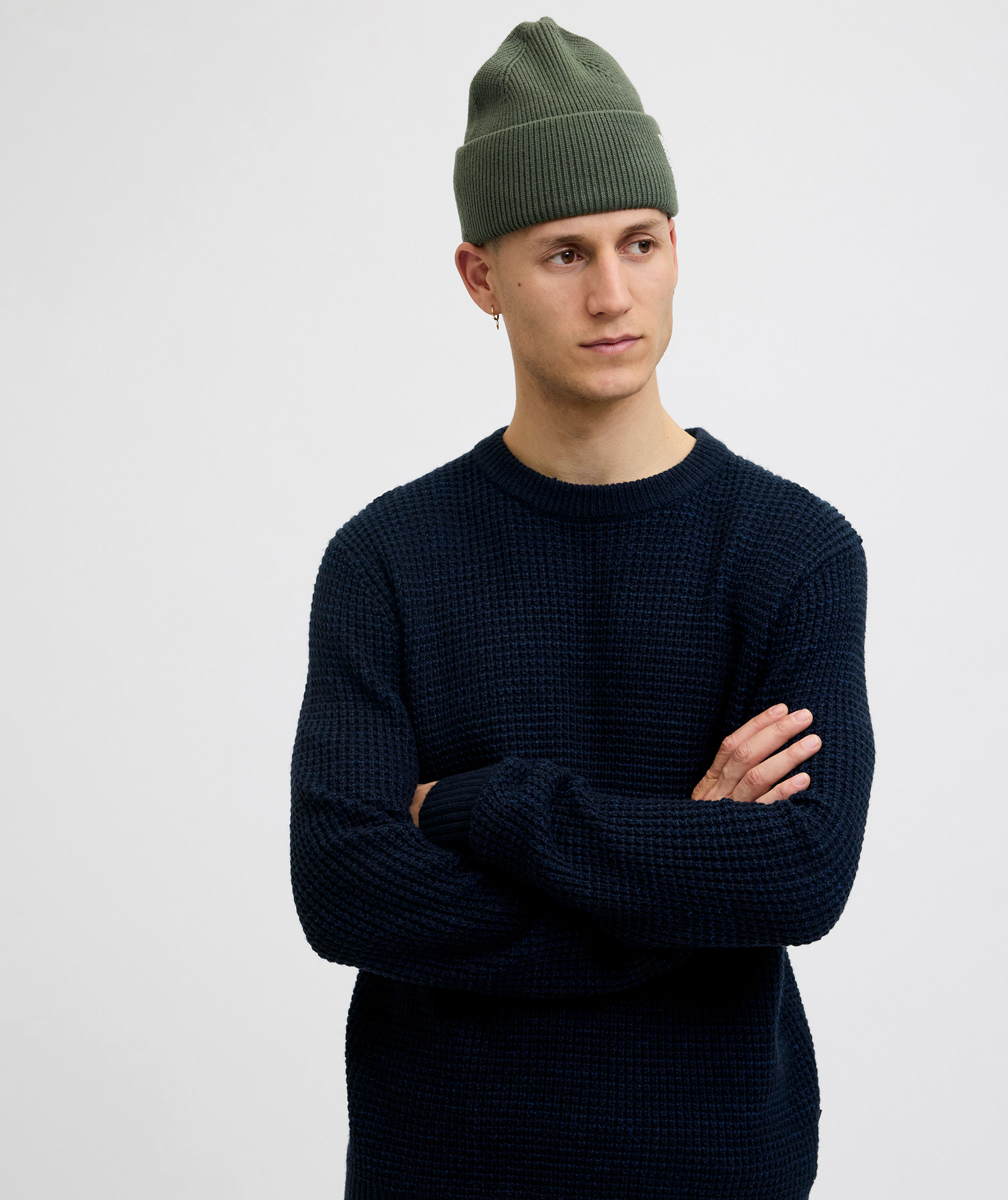 Jack & Jones JACCOLL knitted beanie, Duffel Bag, Duffel Bag, large image number 3