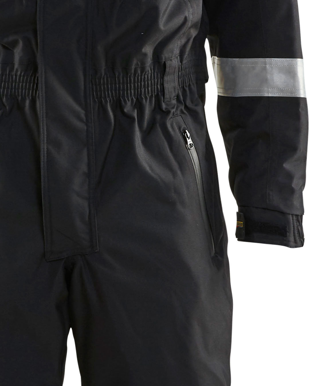 Bl&aring;kl&auml;der vinterkedeldragt, Sort/Hi-Vis Gul, large image number 5