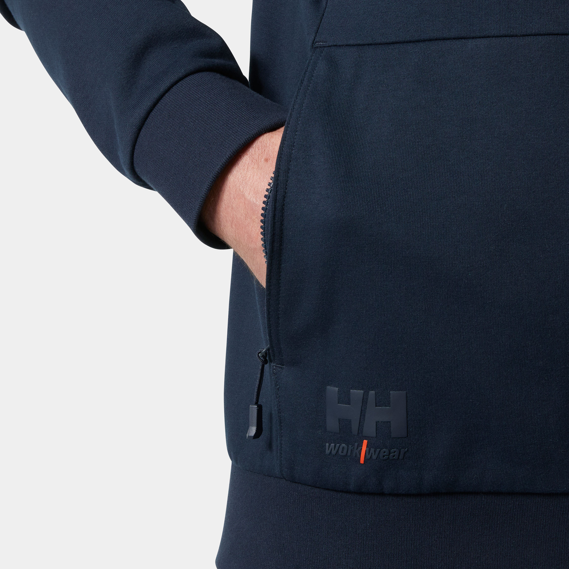 Helly Hansen Evo hoodie with zipper, Navy, large image number 5