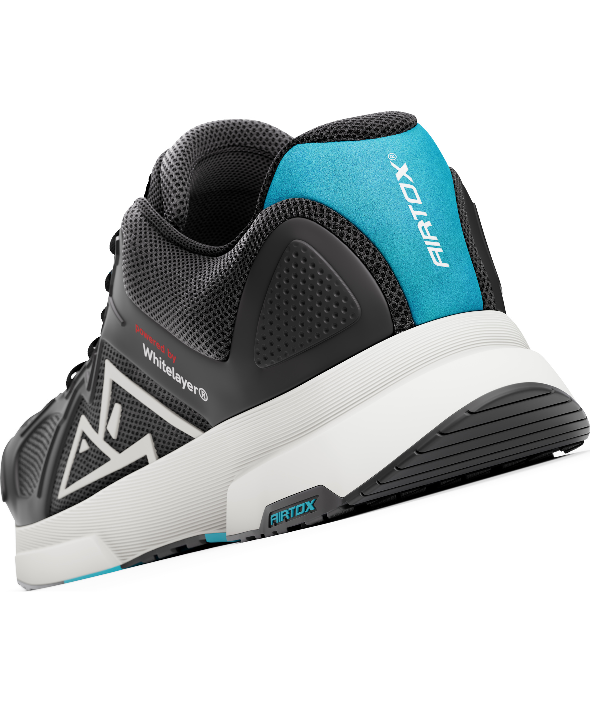 Airtox FM1 Sicherheitsschuhe S1P, Schwarz/Wei&szlig;, large image number 3