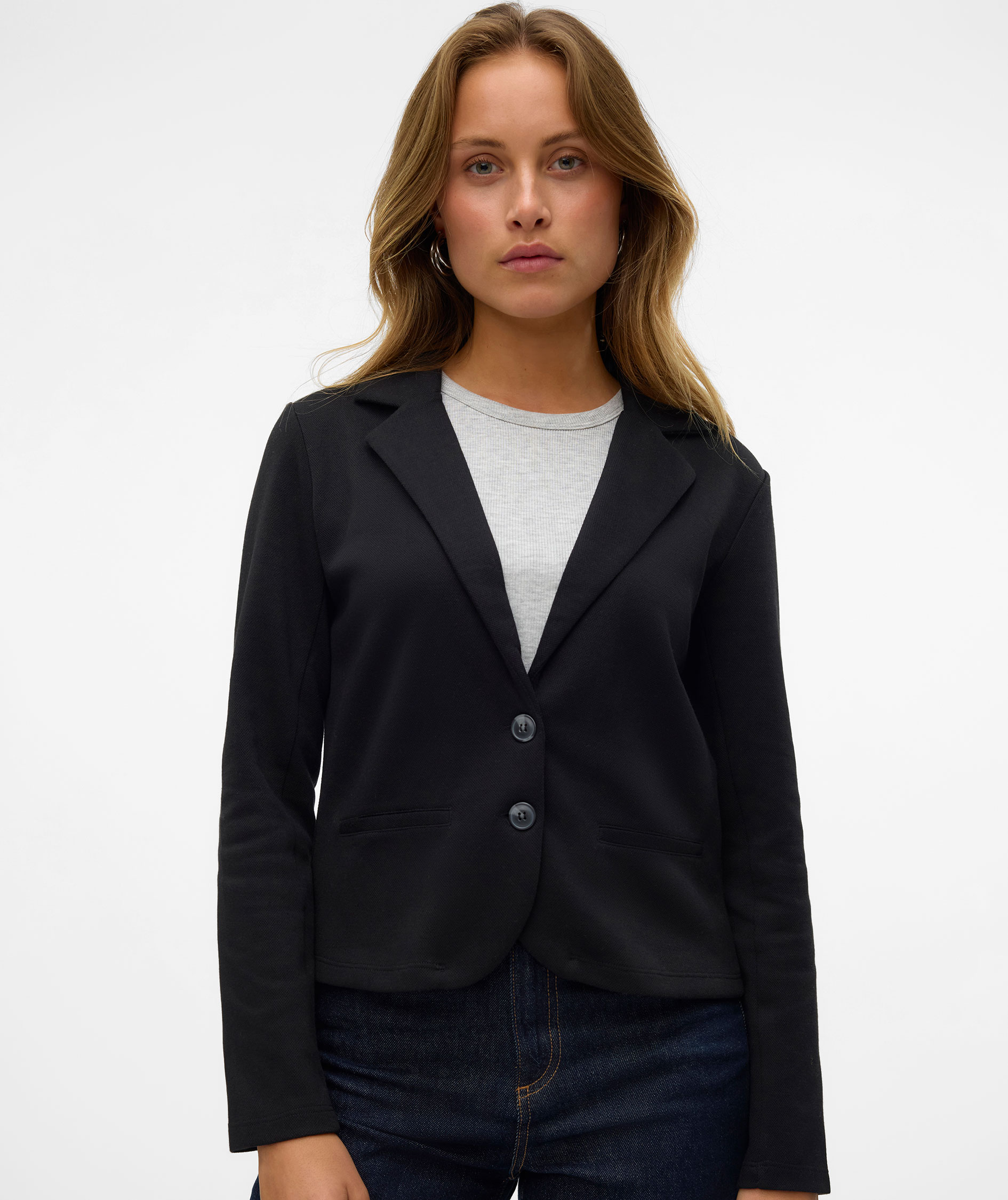 Vero Moda VMEMMA women's regular fit blazer, Black, large image number 4