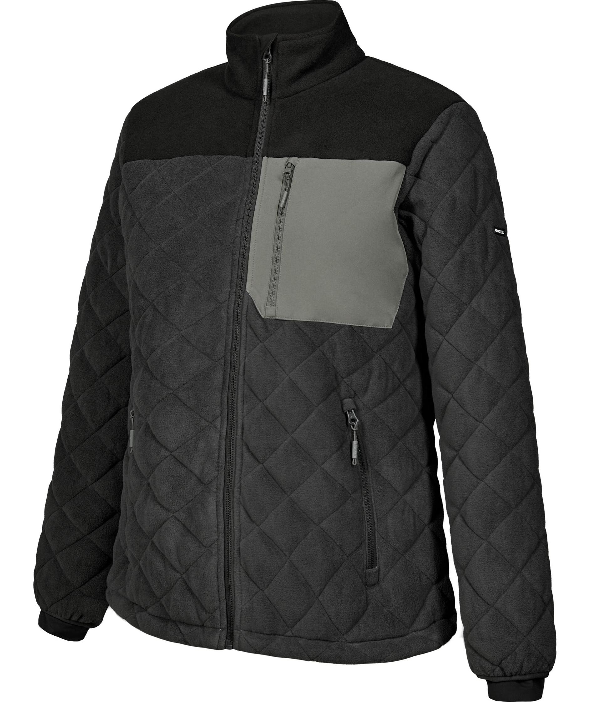 Engel Entire vadderad fleecejacka dam, Anthracite Grey/Black, large image number 5