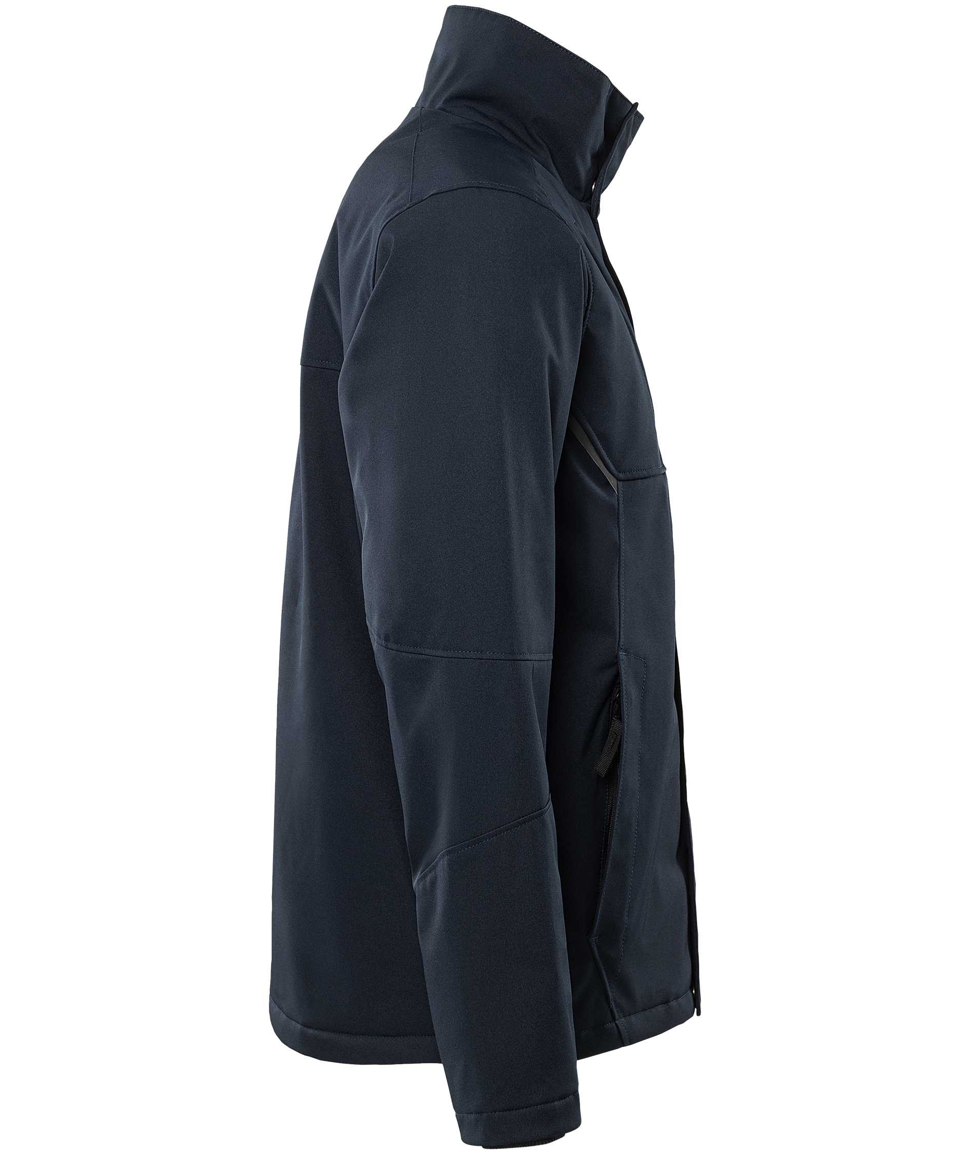 Fristads softshell vinterjakke 4931 GSW full stretch, M&oslash;rk Marine, large image number 2