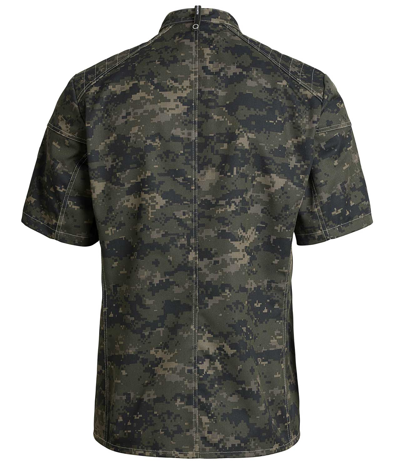 Kentaur Biker kurz&auml;rmelige Koch-/Kellnerjacke, Camouflage