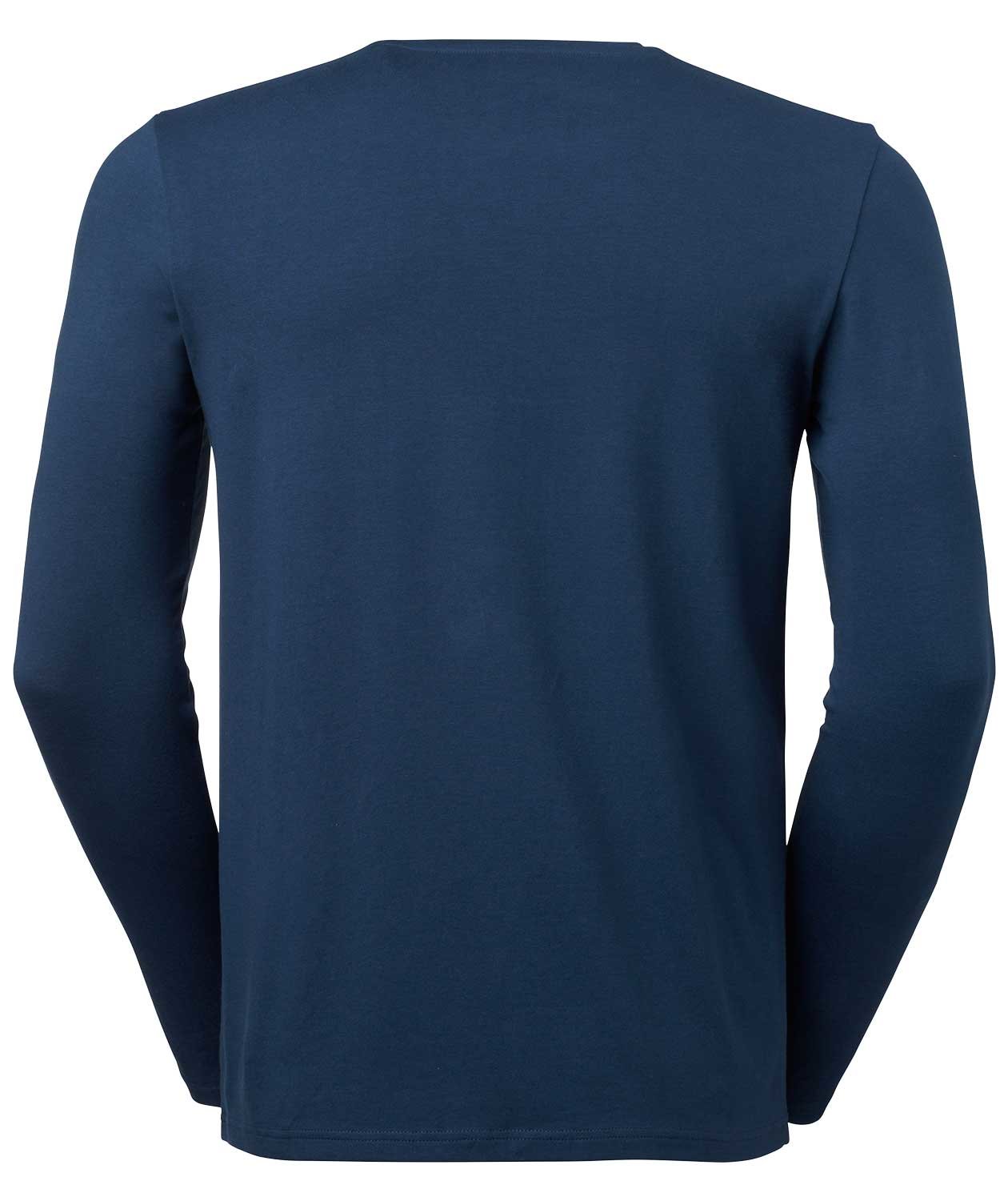 South West Leo Bio lang&auml;rmliges T-Shirt, Indigoblau, large image number 3