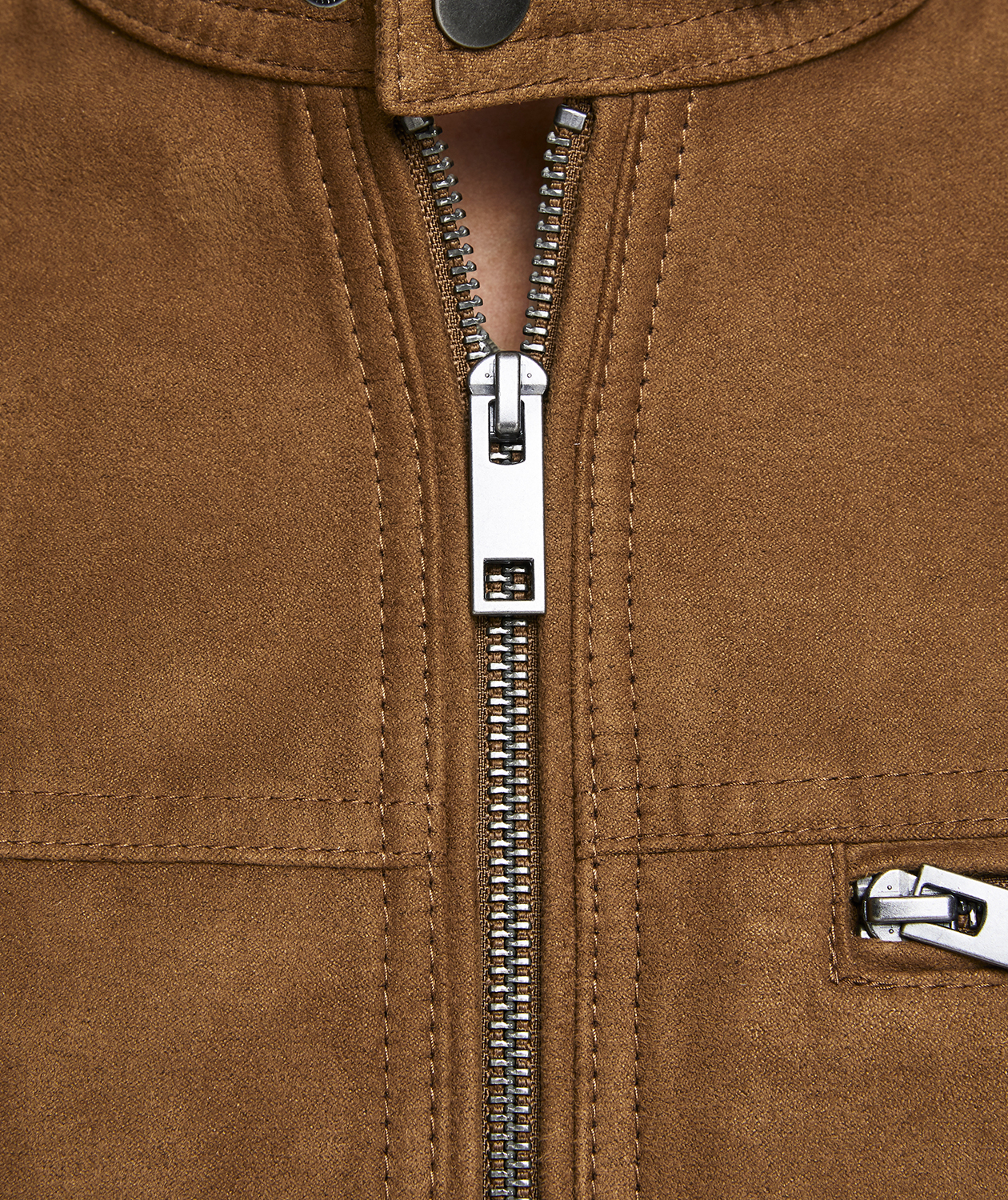 Jack & Jones JJEROCKY mockaimitation jacka, Cognac, large image number 4