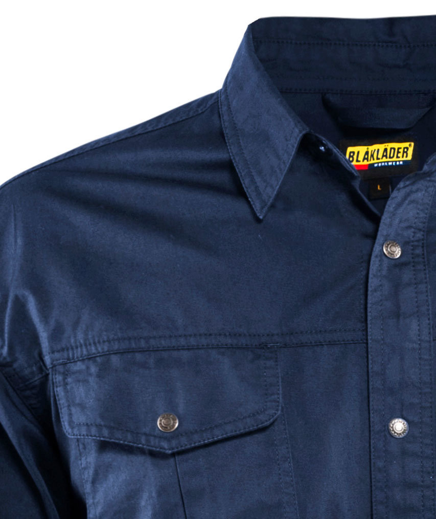 Bl&aring;kl&auml;der shirt, Marine Blue, large image number 2