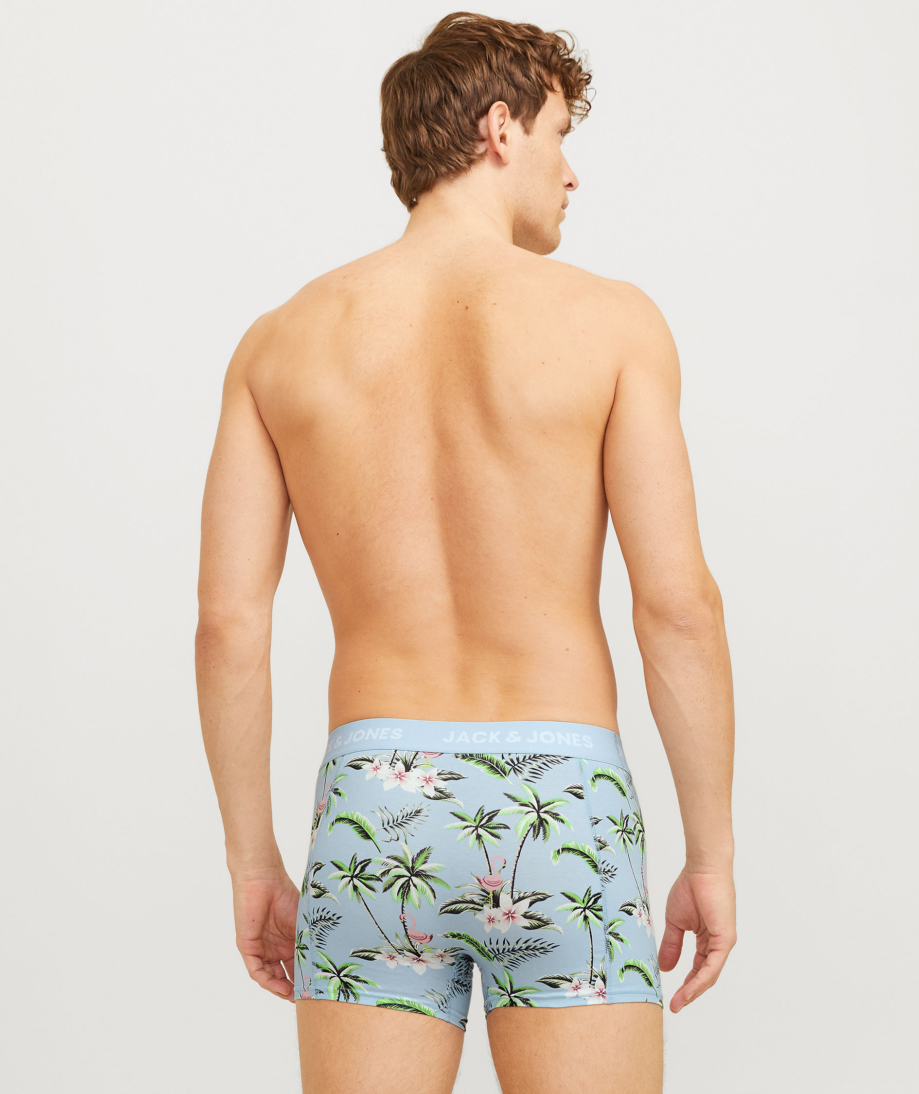 Jack & Jones JACFLOWER BIRD 3-pack boxer shorts, Chambray Blue, large image number 9