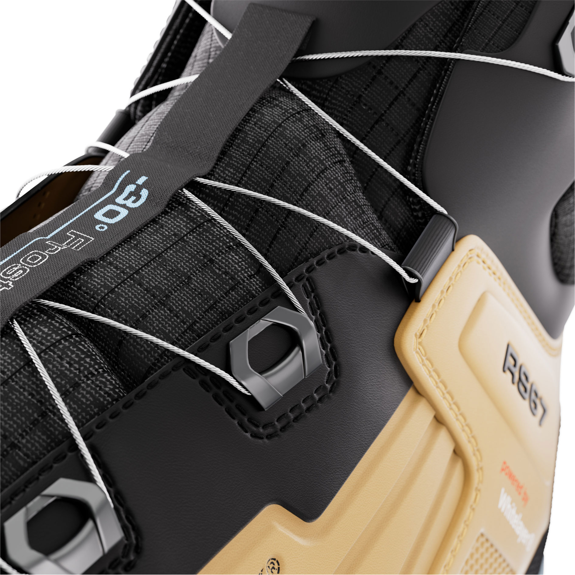 Airtox RS67 vernest&oslash;vletter S7S, Desert haze/raven-black, large image number 7