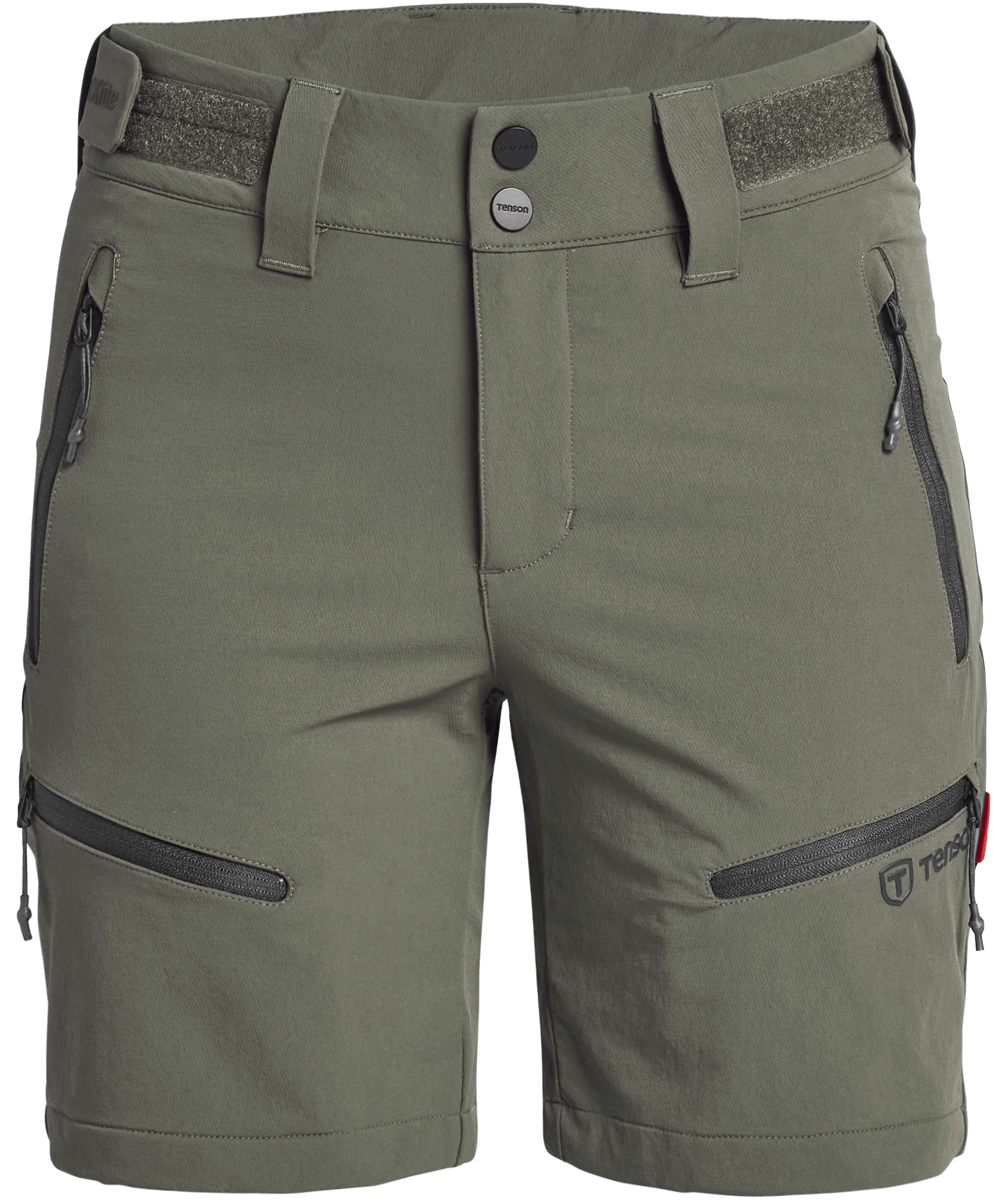 Tenson TXlite Flex dame shorts, Dark Olive