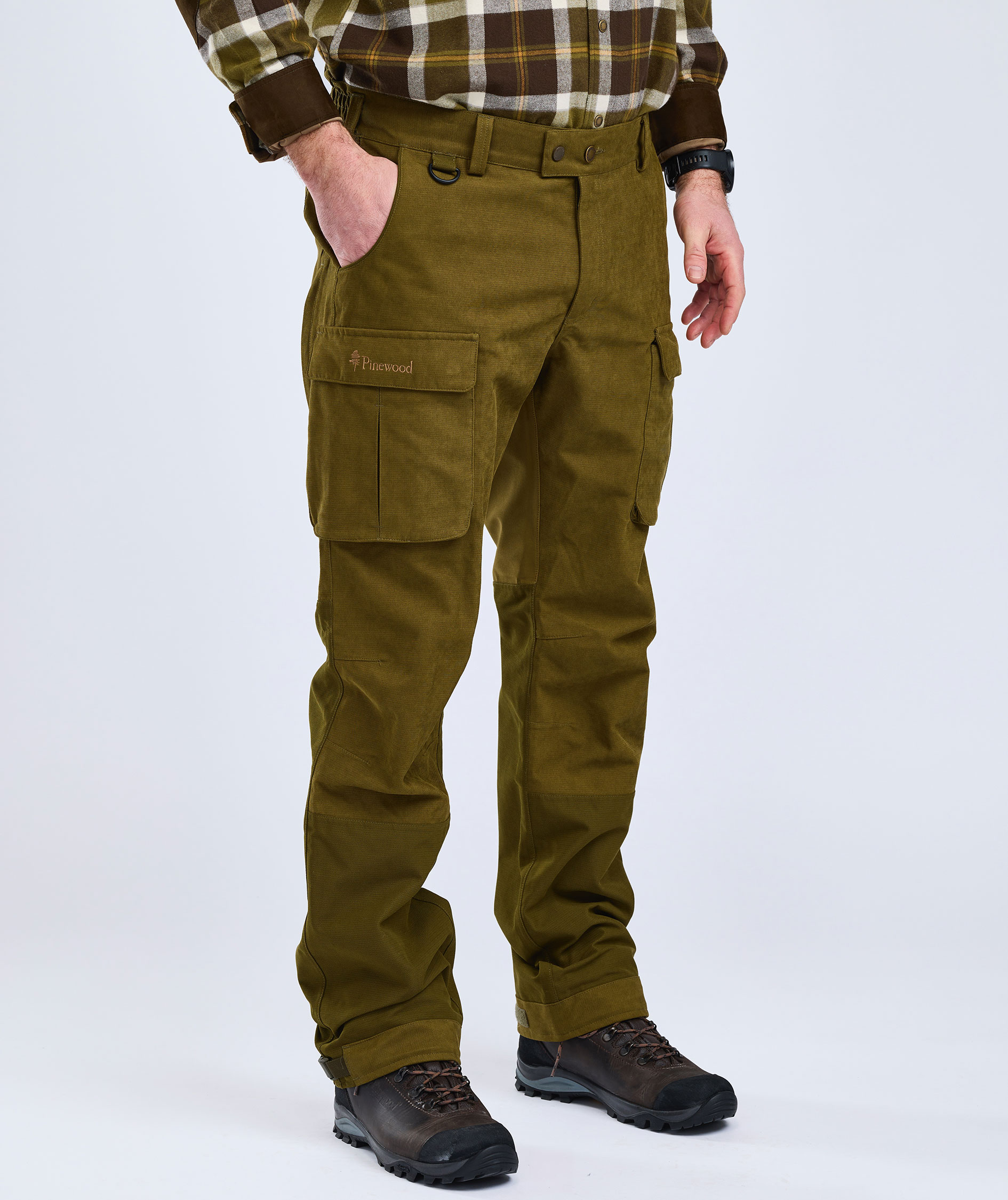 Pinewood Furudal Expert 2L Hunting bukser, Olive green, large image number 4