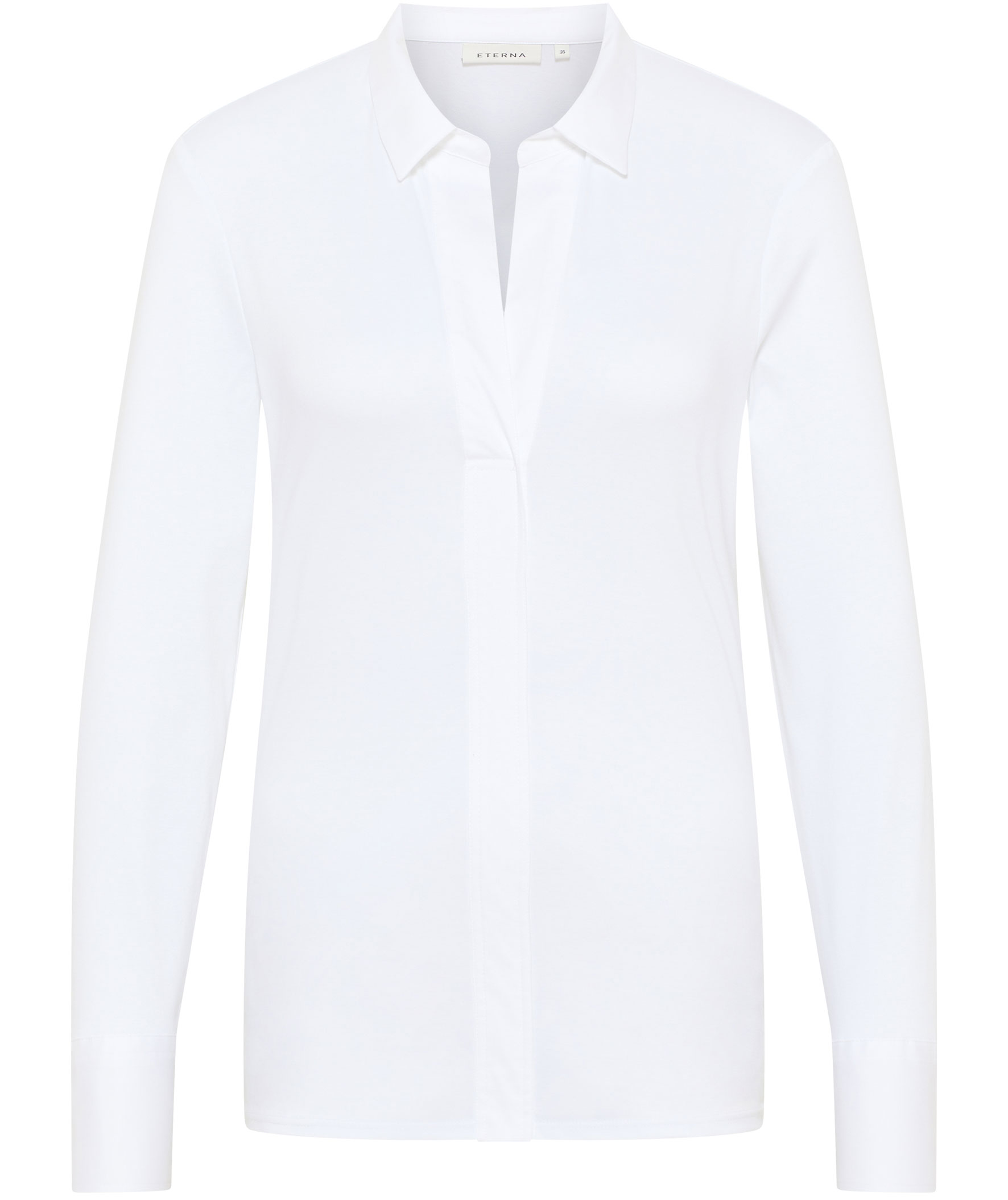 Eterna Jersey Regular fit Damenhemd