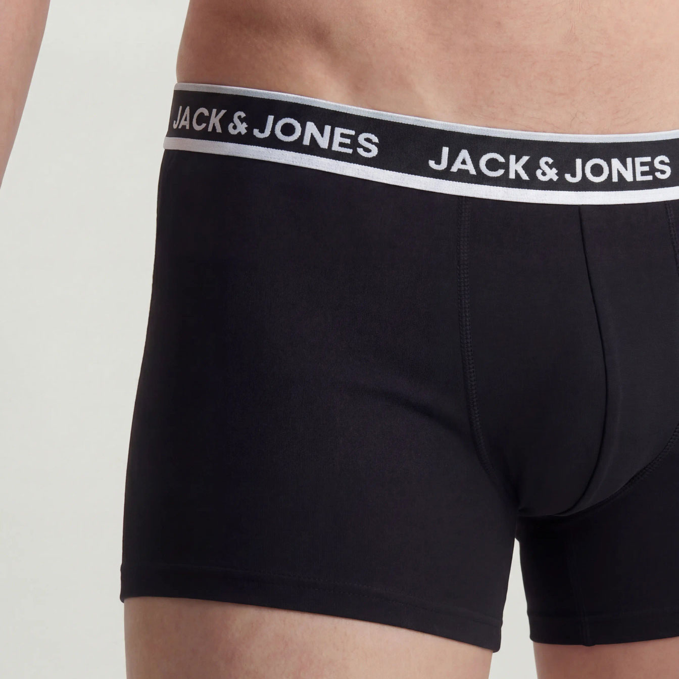 Jack & Jones JACSWAY SOLID 3-pack boksershorts, Black, large image number 4