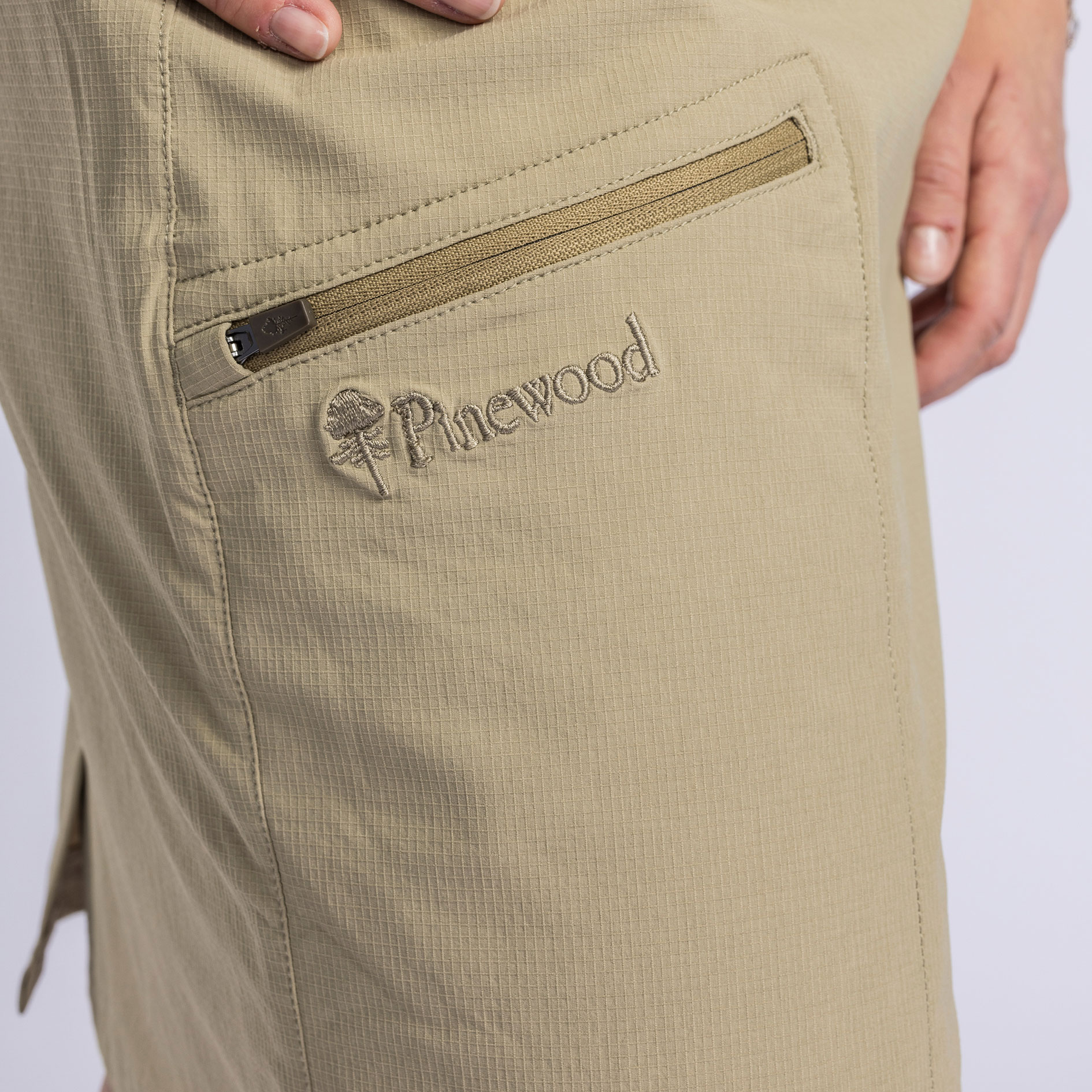 Pinewood Finnveden Hiking nederdel, Light Khaki, large image number 5
