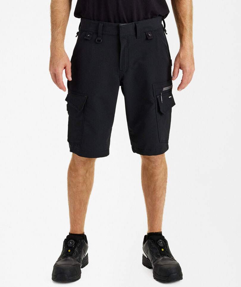 Engel Entire shorts full stretch, Black/Anthracite Grey, large image number 2