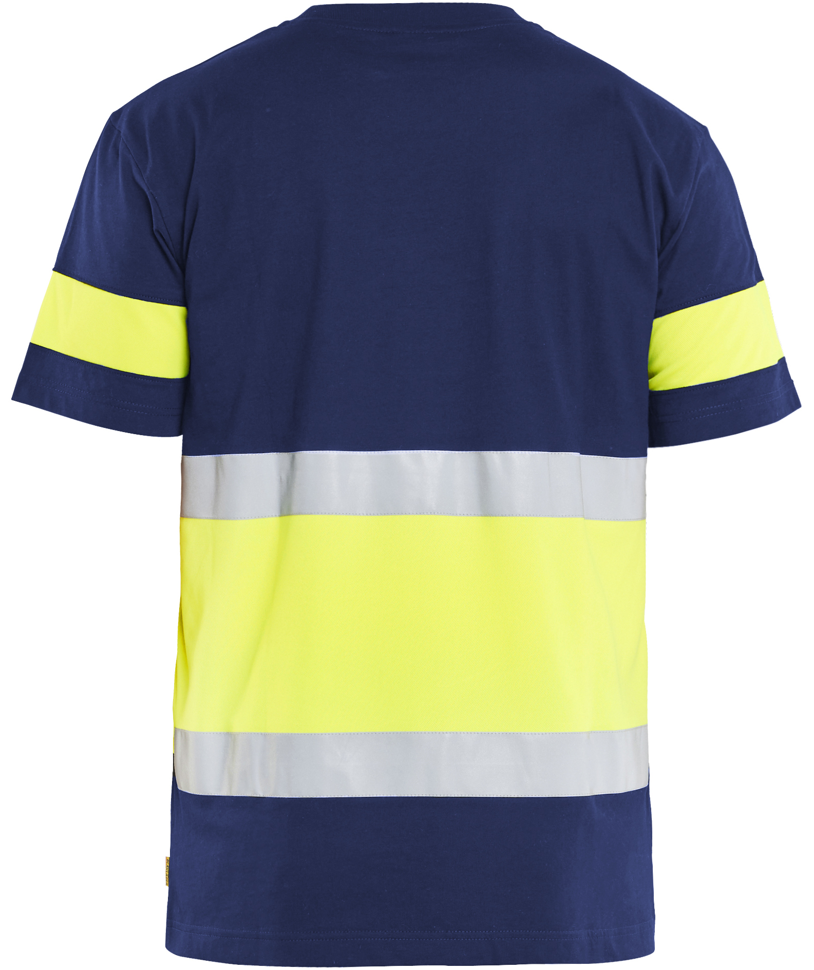 Bl&aring;kl&auml;der T-shirt, Marine/Hi-Vis gul, large image number 2