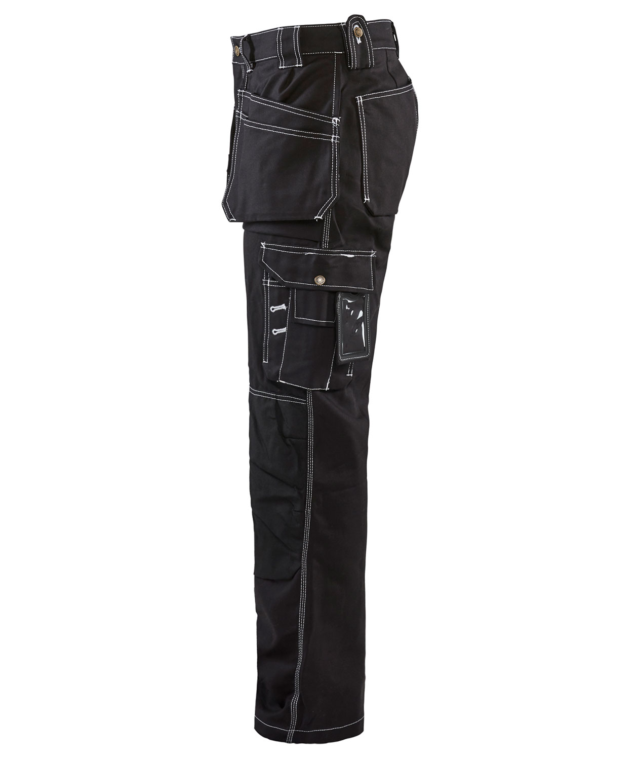 Bl&aring;kl&auml;der h&aring;ndverkerbukse 1530, Svart, large image number 3