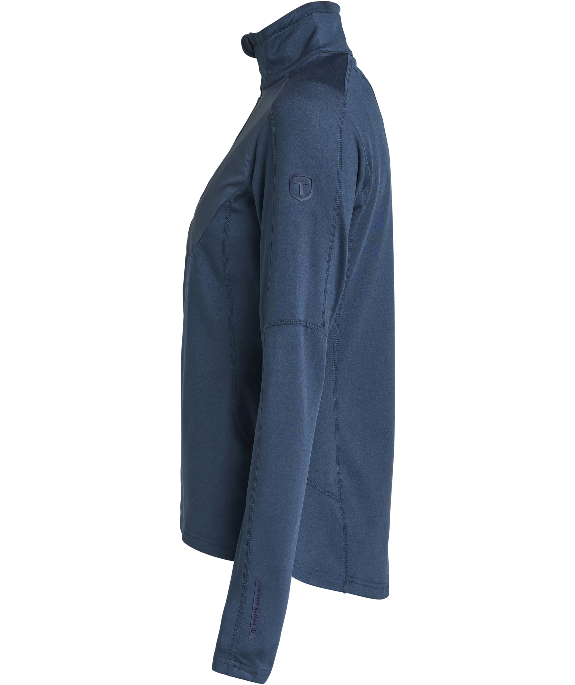Tenson TXlite Windblock women's half zip, Dark Blue, large image number 5