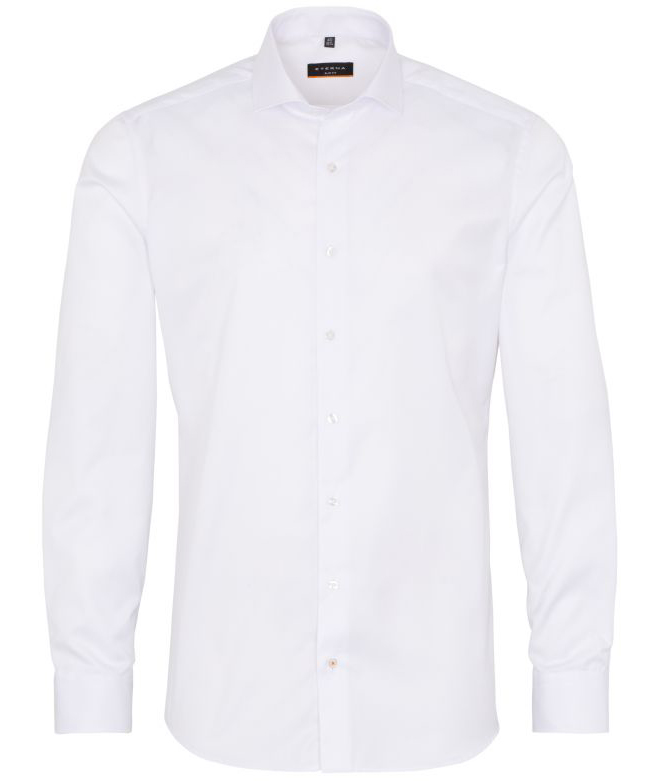 Eterna Cover Slim fit skjorta, White
