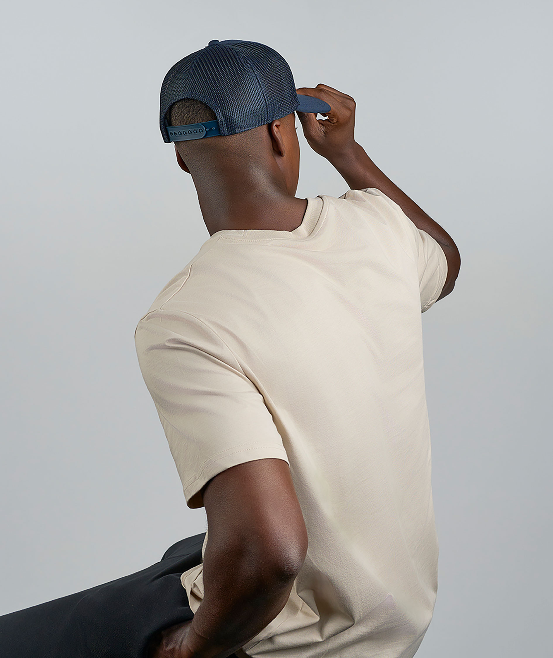 Atlantis Rapper Jersey-S cap, Navy-Navy, Navy-Navy, large image number 2