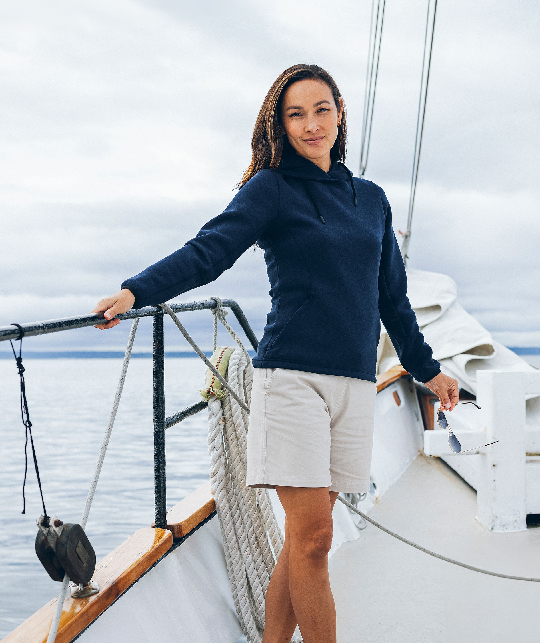 Cutter & Buck Pemberton Damen Hoodie, Dark navy