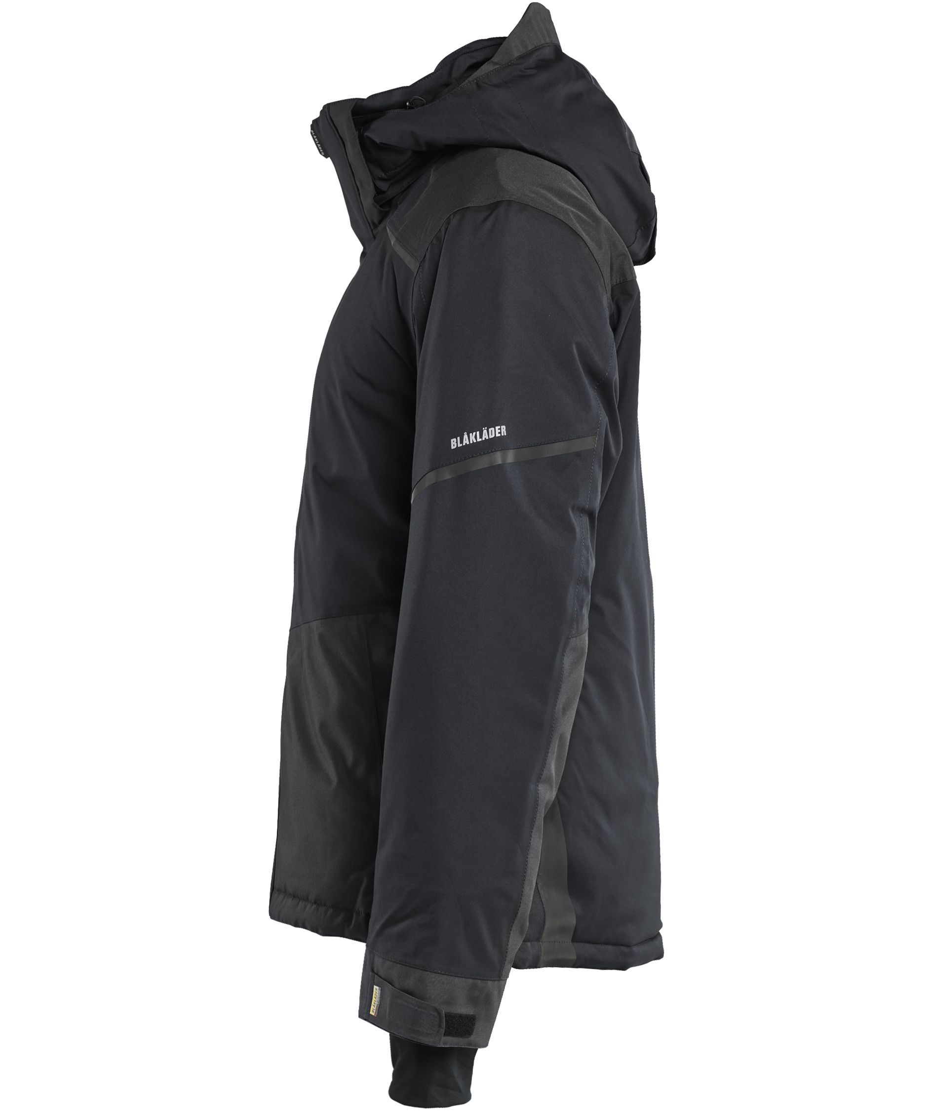 Bl&aring;kl&auml;der vinterjakke, Svart, large image number 4