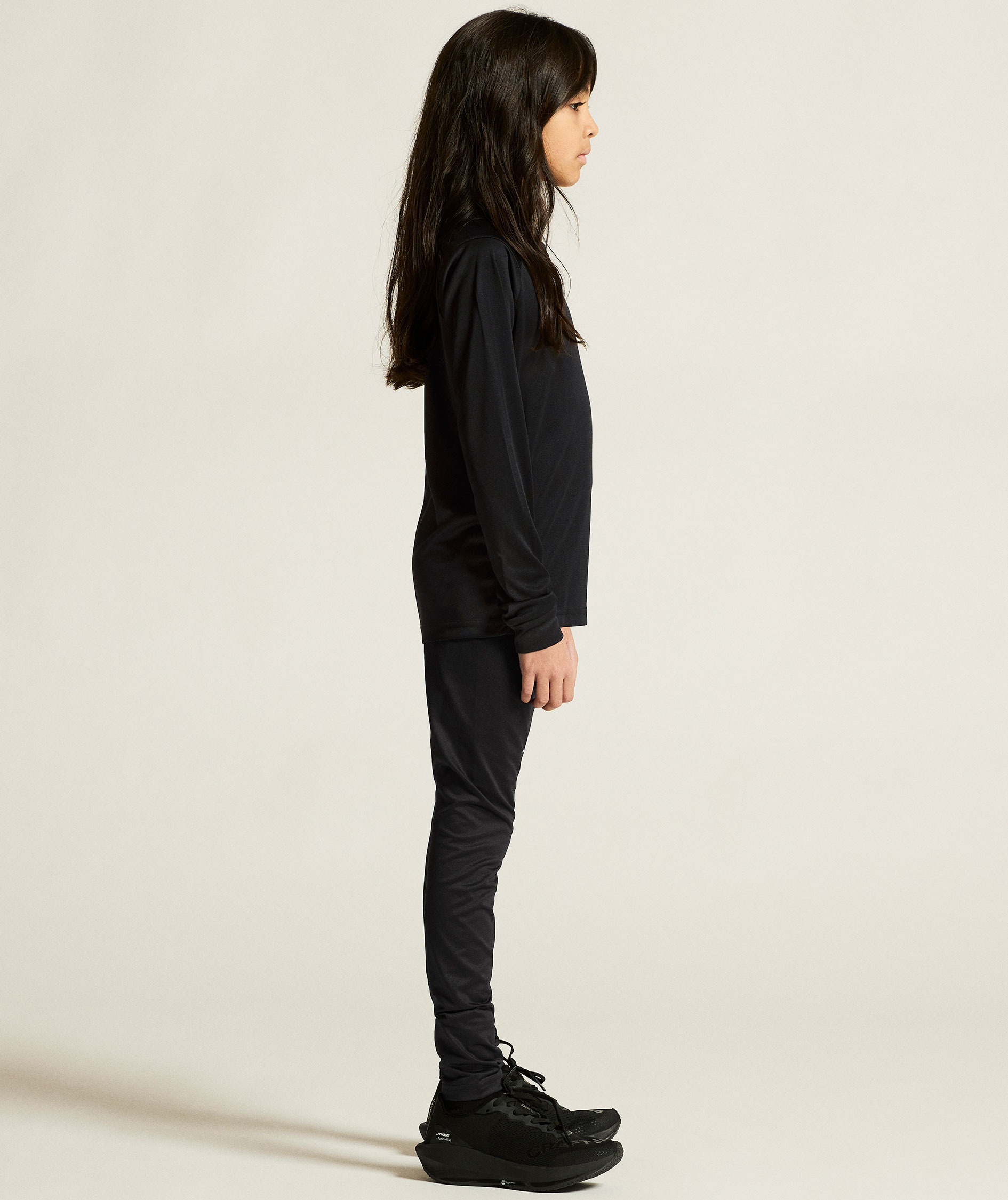 Craft Rush lang&aelig;rmet T-shirt til b&oslash;rn, Black, large image number 3