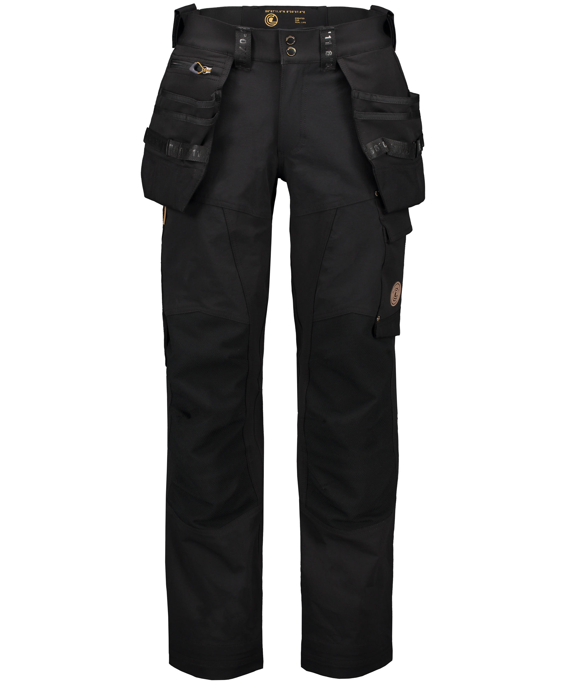 Westborn hantverksbyxa full stretch, Black