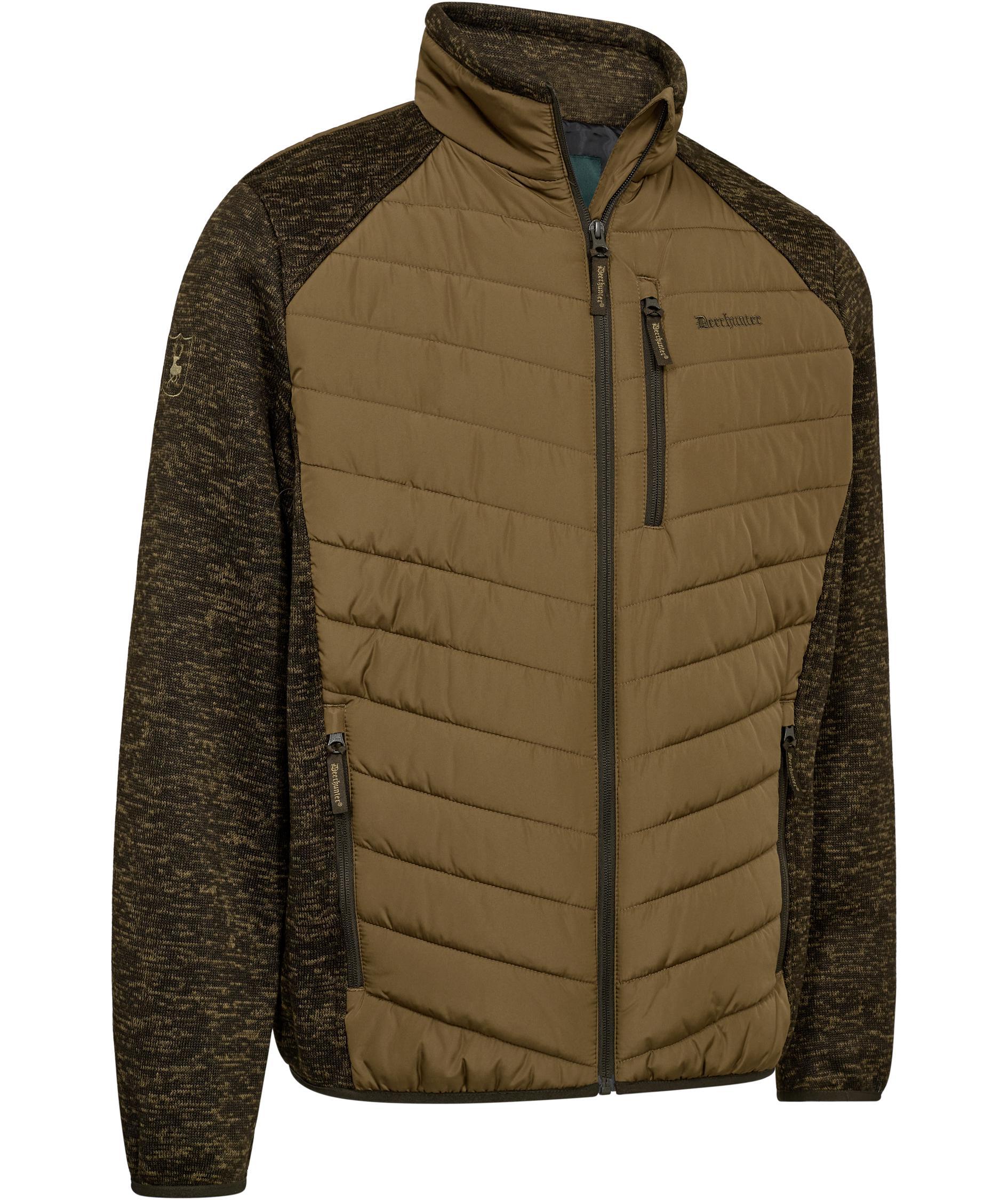 Deerhunter Moor vadderad jacka med stickning, Butternut