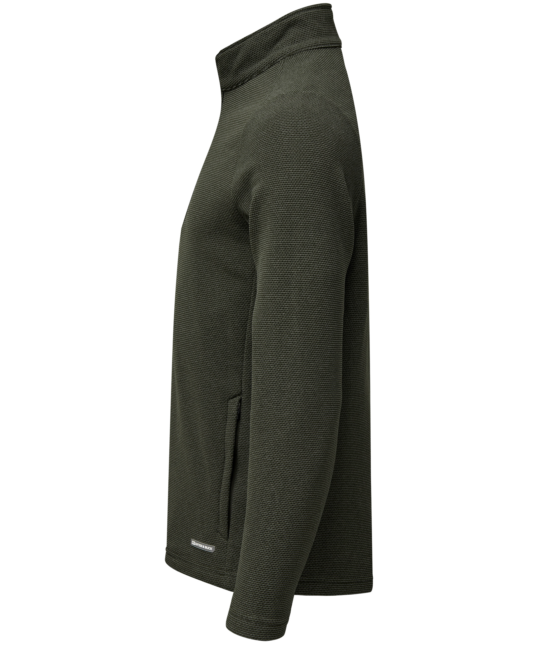 Cutter & Buck Hunts Point fleecejakke, Gr&oslash;nn, large image number 3