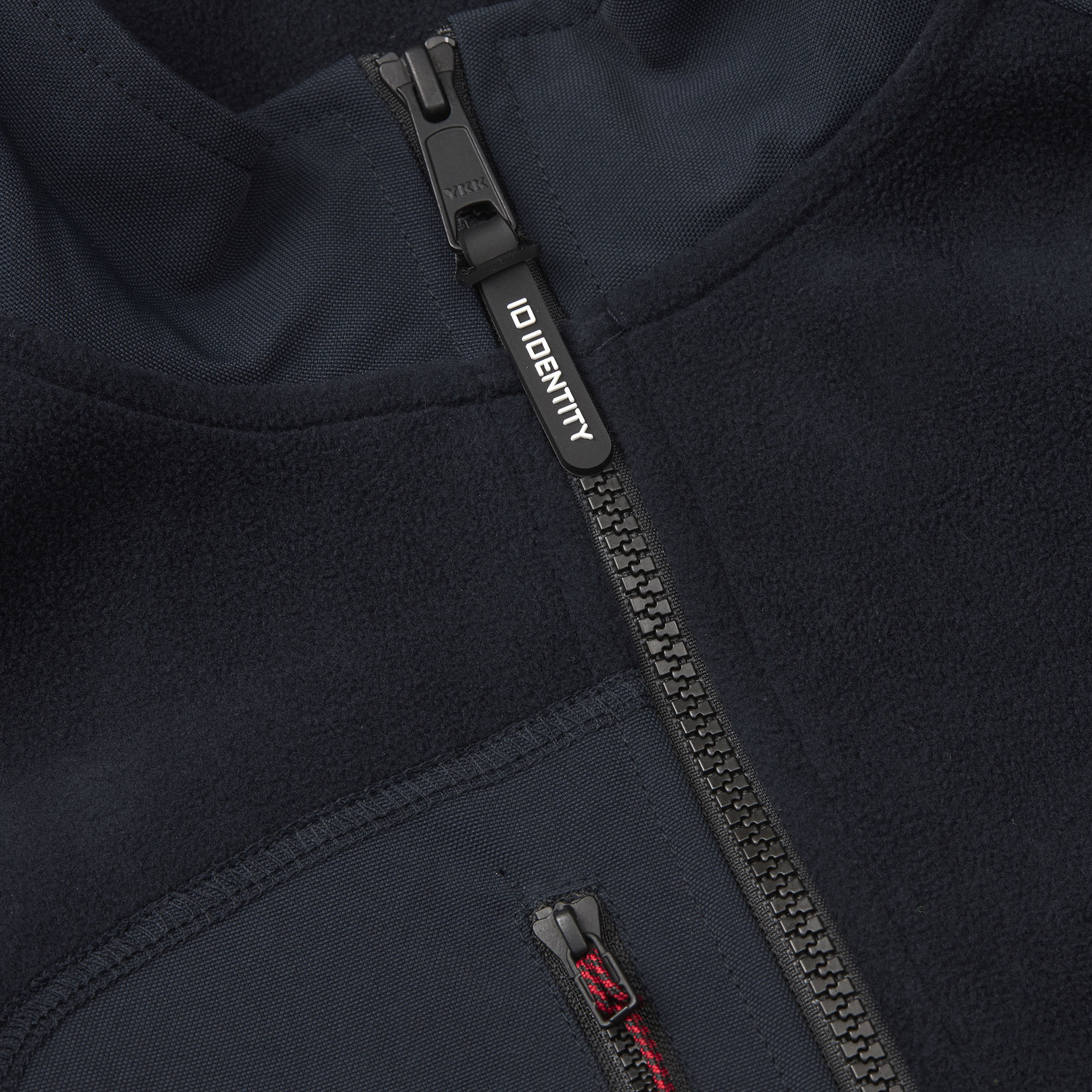 ID Dame Fleecevest, Navy, large image number 3