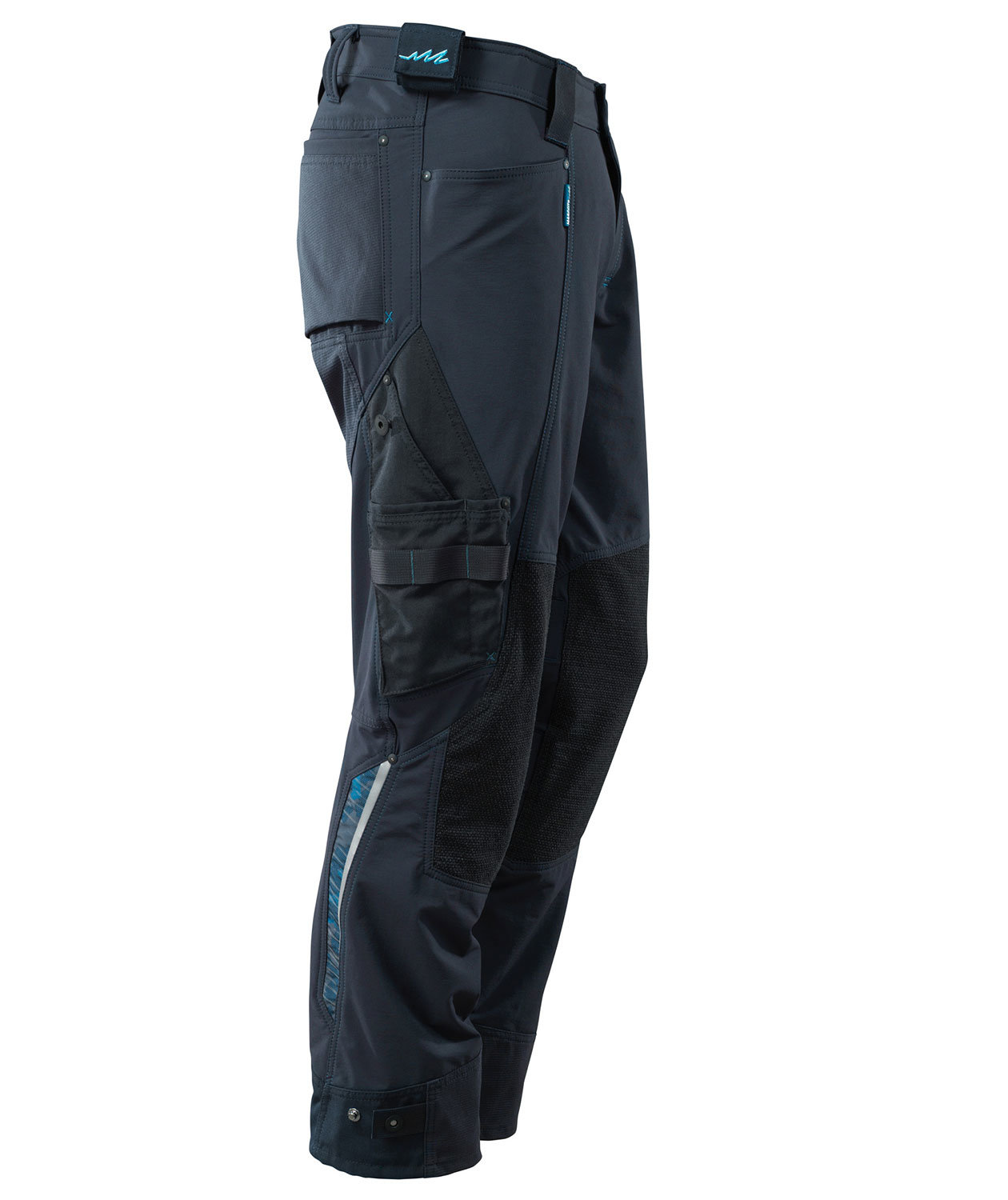 Mascot Advanced arbetsbyxa Full stretch, M&ouml;rk Marin, large image number 3