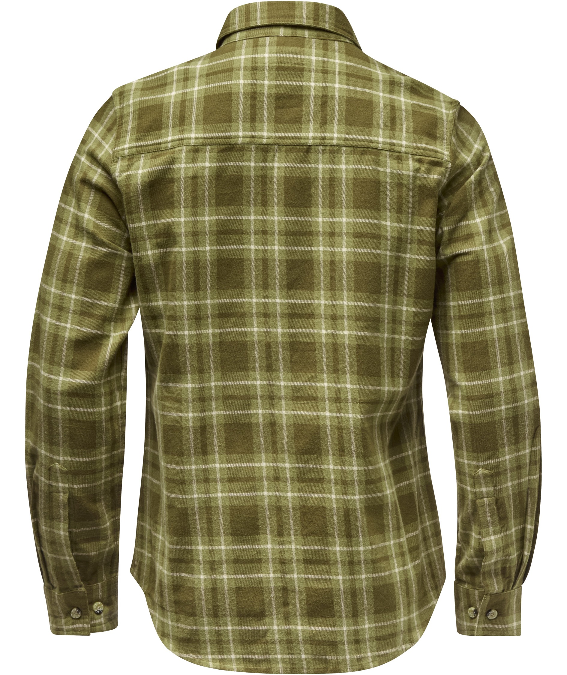 Pinewood H&auml;rjedalen dame flannelskjorte, Olive green, large image number 2