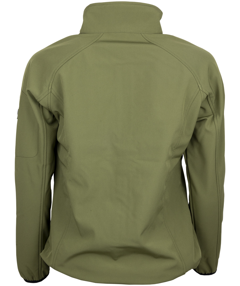 Stadsing women's softshell jacket, Olive green, large image number 4