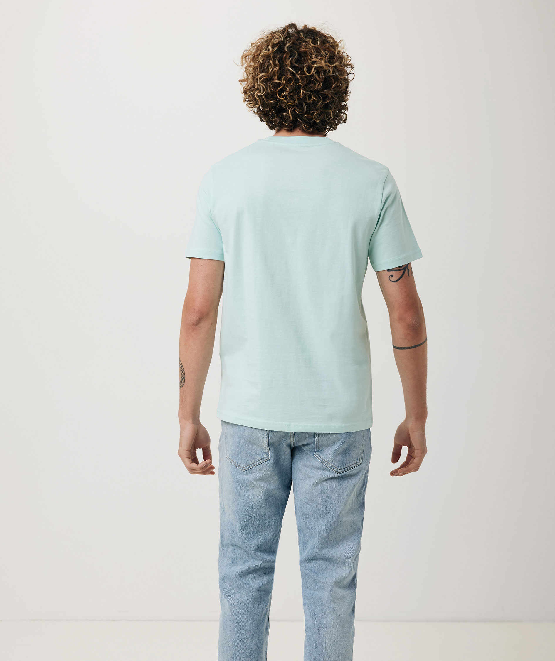 Iqoniq Brett T-shirt, Crushed Mint, large image number 3