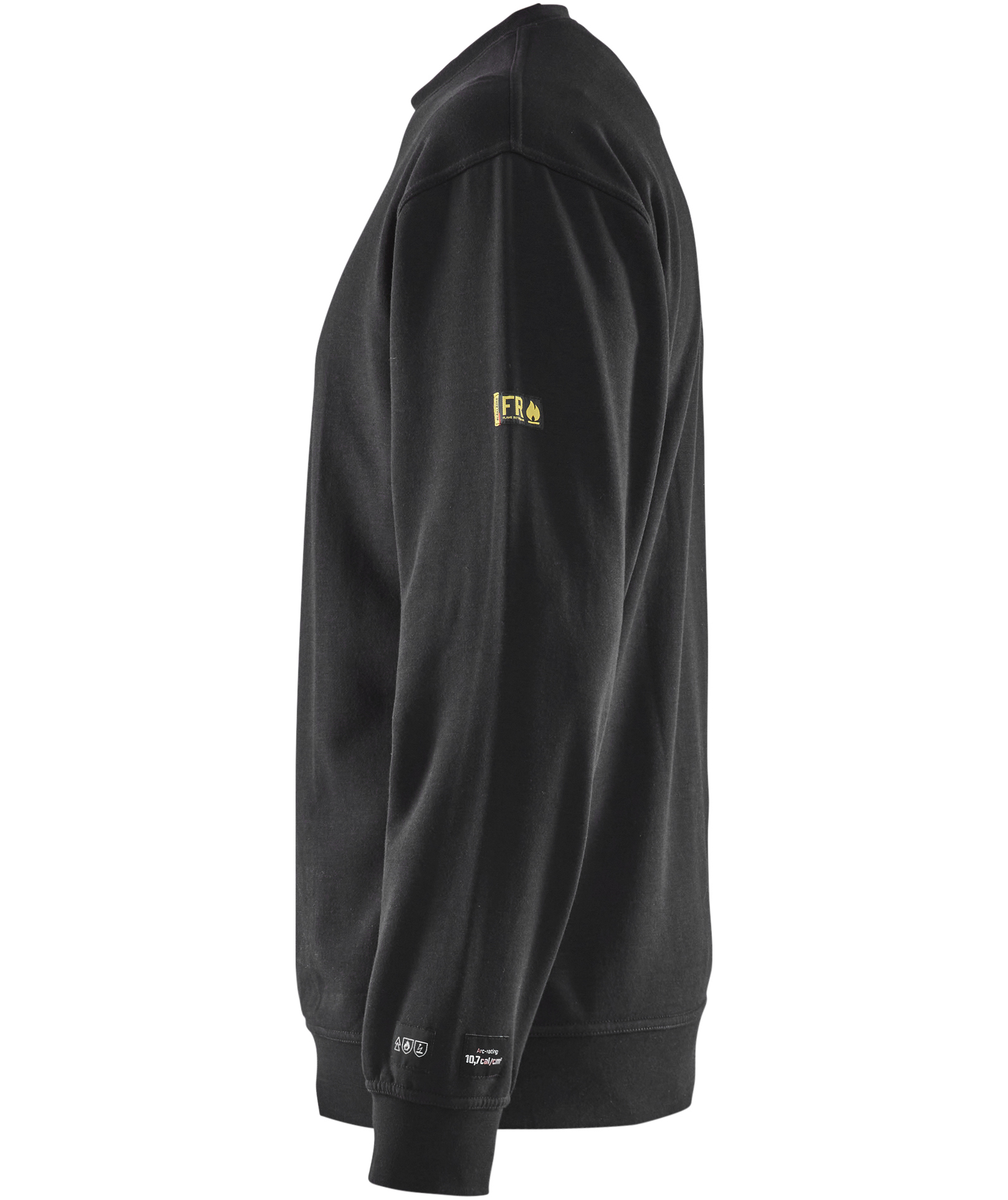 Bl&aring;kl&auml;der&nbsp;Multinorm sweatshirt, Svart, large image number 3