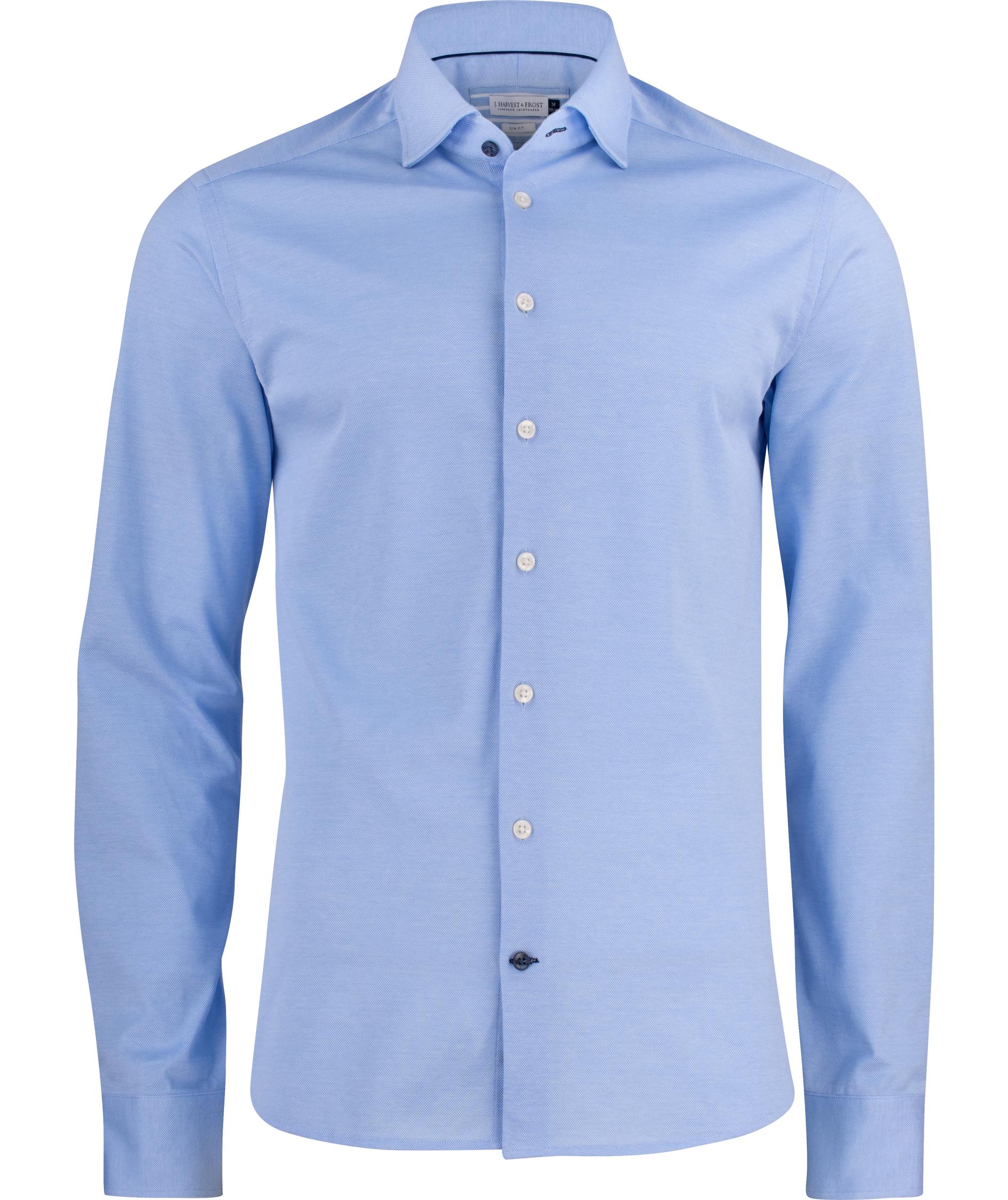 J. Harvest & Frost Indigo Bow regular fit skjorta, Sky Blue, Sky Blue, swatch