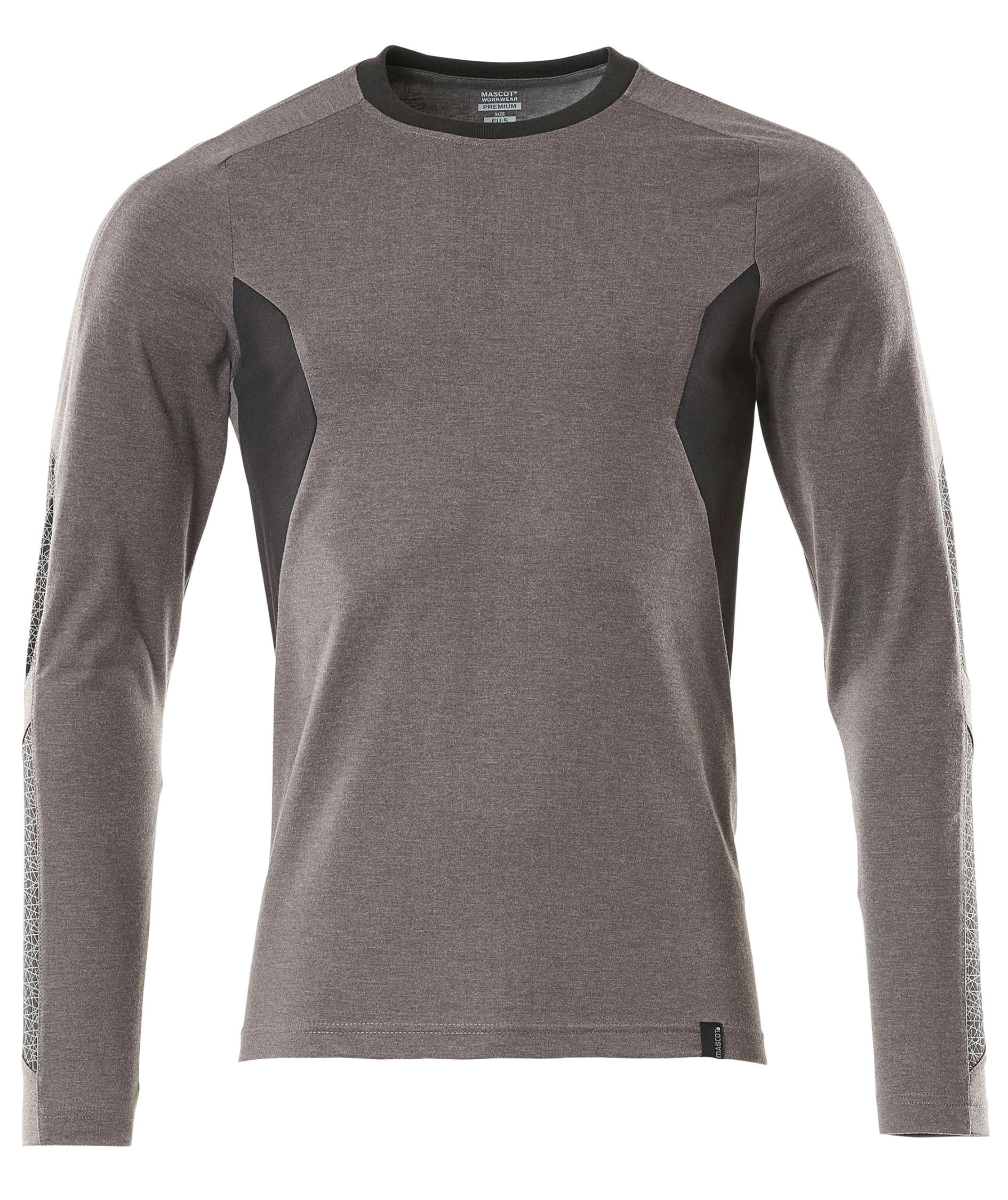 Mascot Accelerate lang&auml;rmliges T-Shirt, Dunkel Anthrazit/Schwarz, Dunkel Anthrazit/Schwarz, swatch
