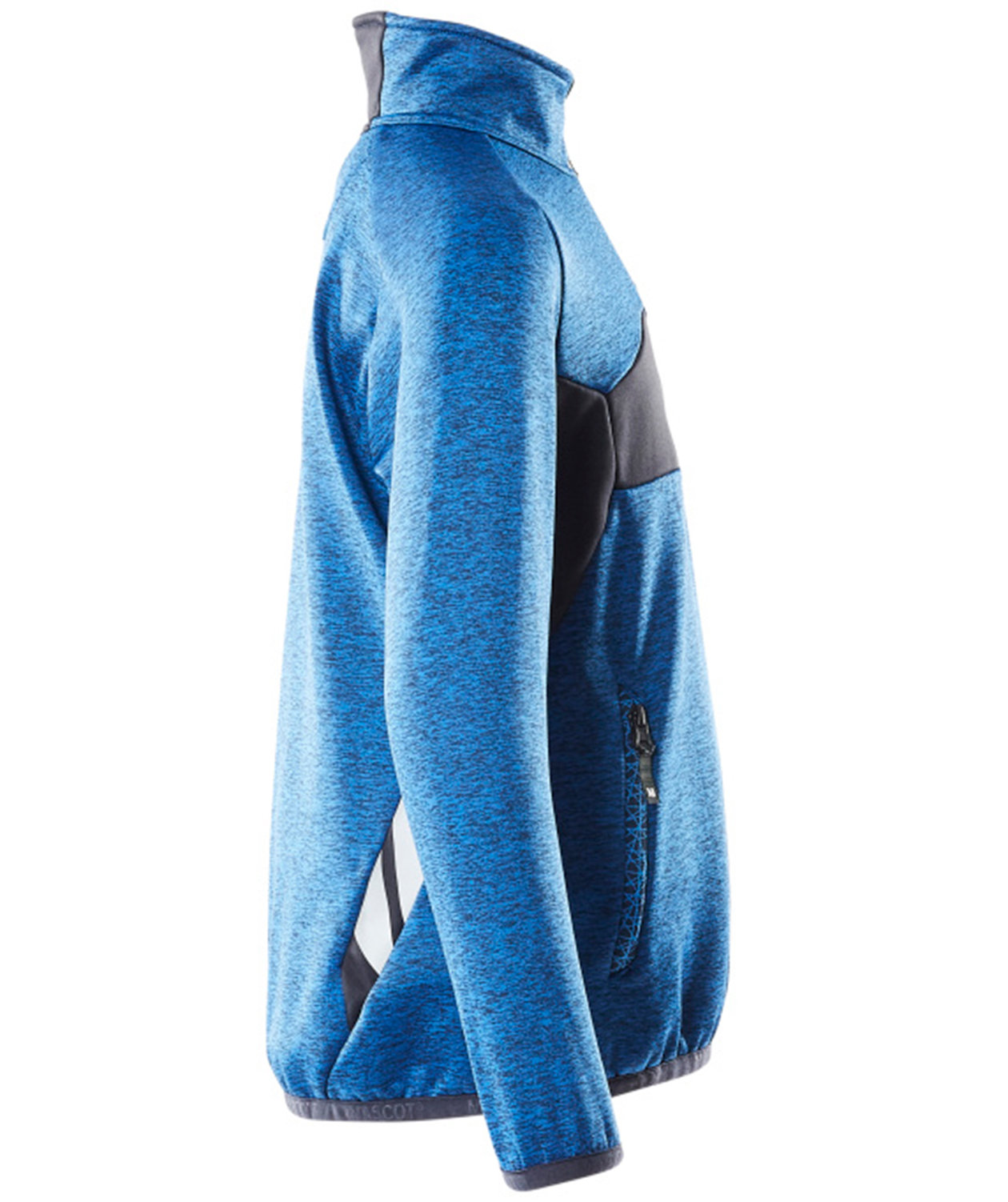 Mascot Accelerate fleecetr&ouml;ja till barn, Azurbl&aring;/M&ouml;rk Marin, large image number 2