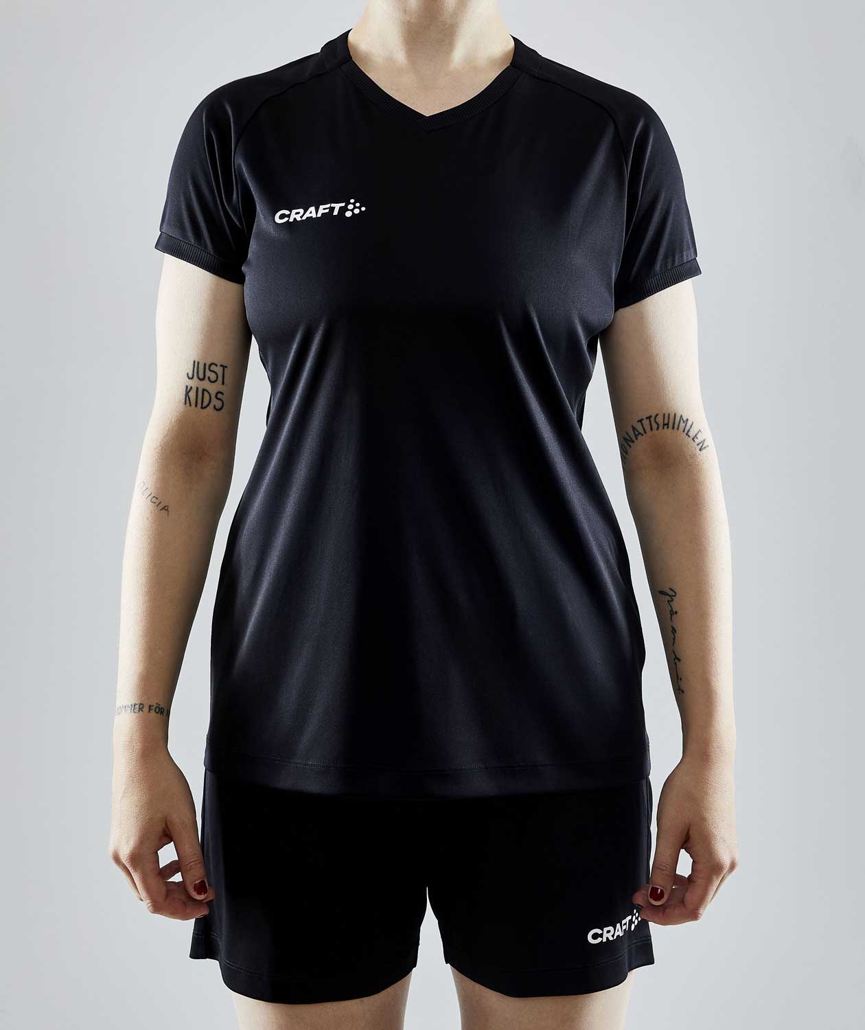 Craft Progress 2.0 Solid Jersey Damen T-Shirt, Schwarz, large image number 1