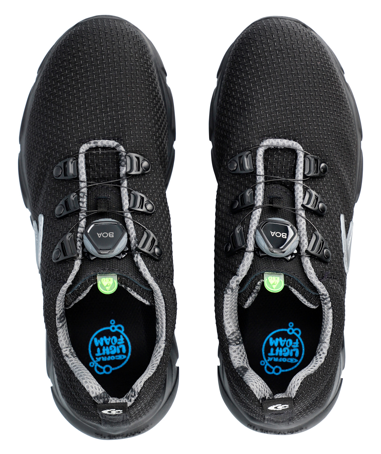 Cofra Total Black sikkerhedssko S3, Sort, large image number 4