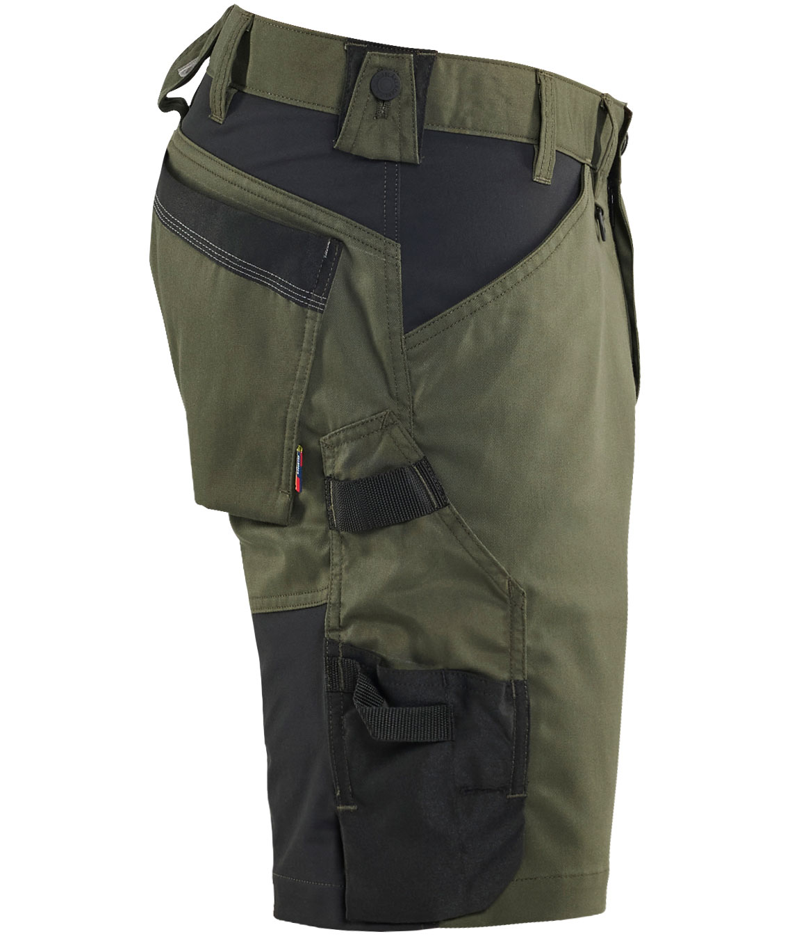 Bl&aring;kl&auml;der work shorts, Forest green/black, large image number 2