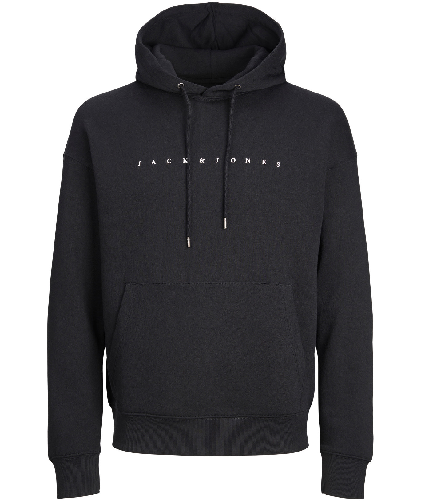 Jack & Jones Plus JJESTAR hoodie, Black