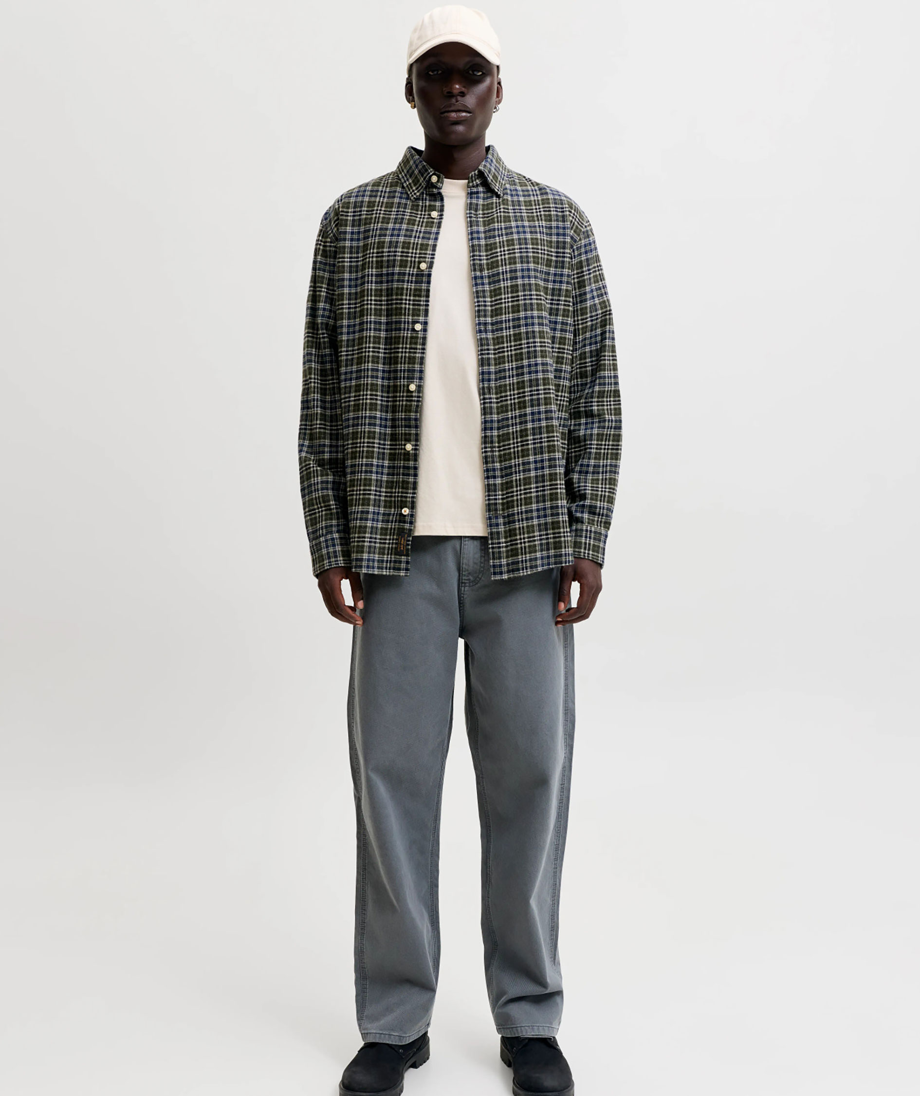 Jack & Jones JJEFIELD CHECK shirt, Rosin, large image number 6