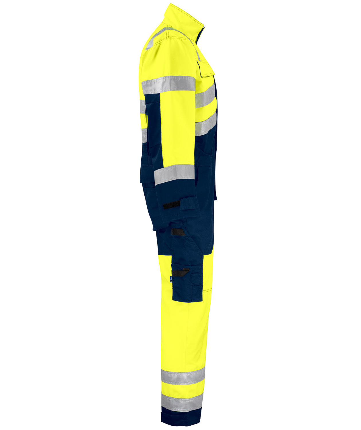 ProJob coverall 6203, Hi-vis Yellow/Marine, large image number 3