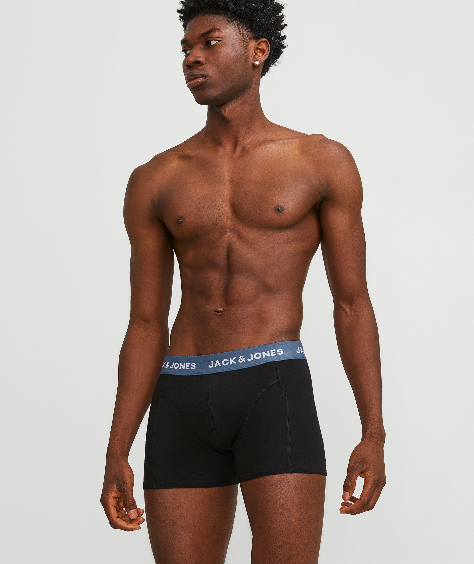 Jack & Jones JACSOLID 5-pack boxershorts, Black/Blue, large image number 5