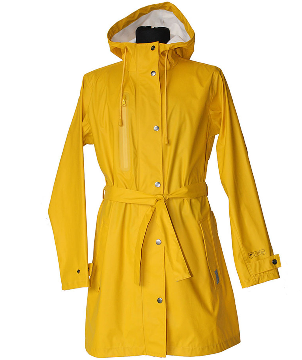 Ocean Pure dame regnfrakke, Gul